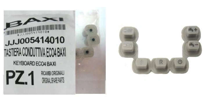 Клавиши (кнопки) для  BAXI Eco Four, Fourtech, Main Four, Main-5 (5414010)