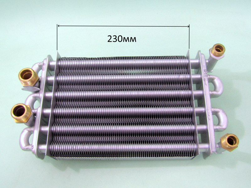 Теплообменник битермический Termokraft BT18 POLYKRAFT