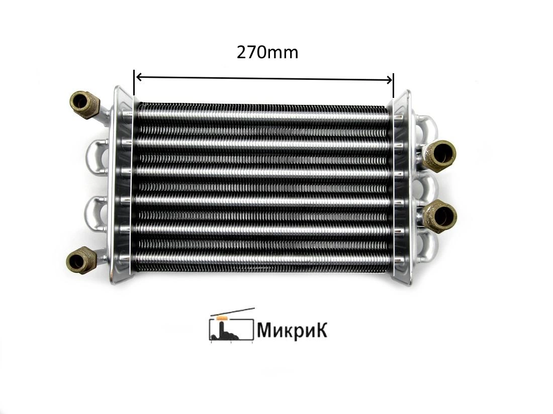 Теплообменник битермический Electrolux GCB (AA10070014), Нева Люкс, Haier