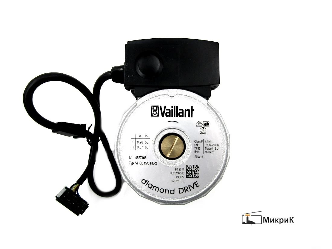 Двигатель насоса VAILLANT turboTEC atmoTEC-Pro/Plus 0020213167, 0010030669, 0020197310